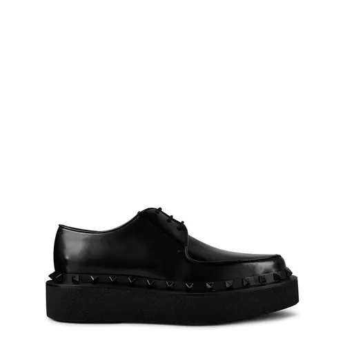 Valentino Garavani Rockstud M-Way Derby Shoes - Black