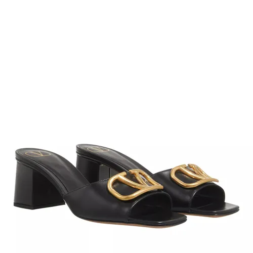 Valentino Garavani Sandals - Slide Vlogo Signature - black - Sandals for ladies