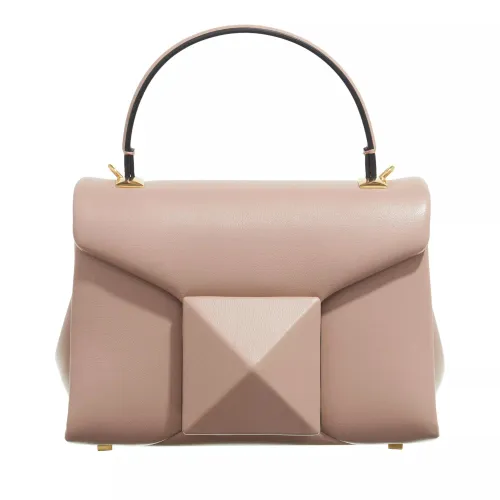 Valentino Garavani Satchels - One Stud Mini Top Handle Bag - beige - Satchels for ladies