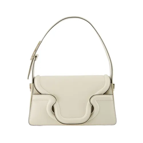 Valentino Garavani , Sculpture Small Handbag - Valentino Garavani - Ivory - Leather ,White female, Sizes: ONE SIZE