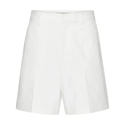 Valentino Garavani , Valentino Garavani Shorts White ,White male, Sizes: