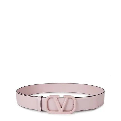 Valentino Garavani Vlogo Signature Belt - Pink