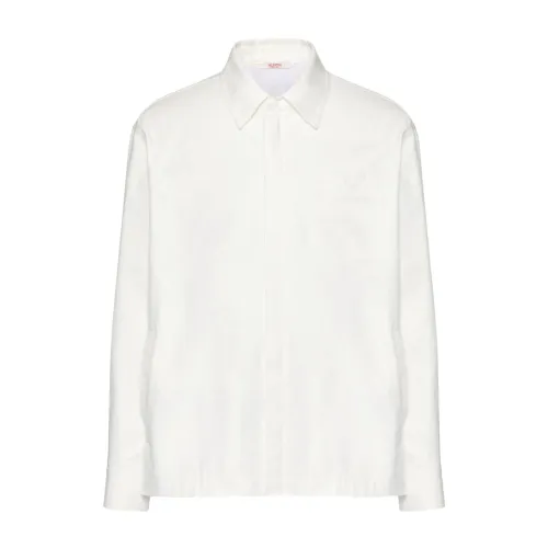 Valentino Garavani , White Shirts for Men ,White male, Sizes: