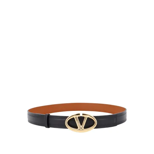 Valentino Garavani , Women's Accessories Belts Black Ss24 ,Black female, Sizes: