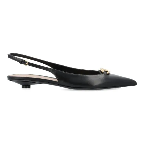 Valentino Garavani , Women's Shoes Closed Black Ss24 ,Black female, Sizes: