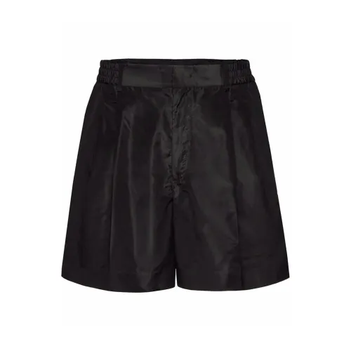 Valentino , Silk Tailored Shorts for Men ,Black male, Sizes: