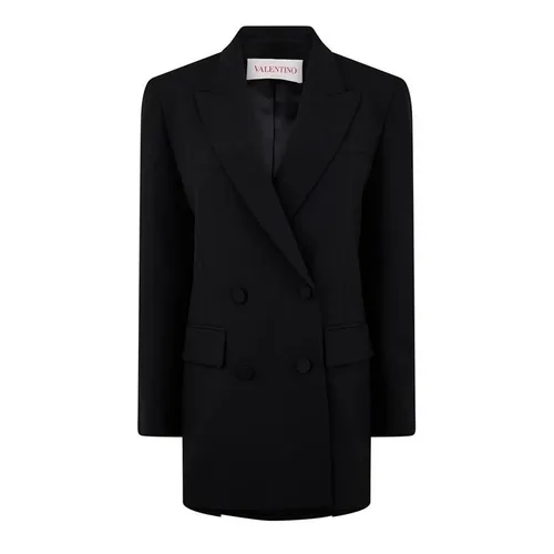 VALENTINO Val Wool Jacket Ld42 - Black