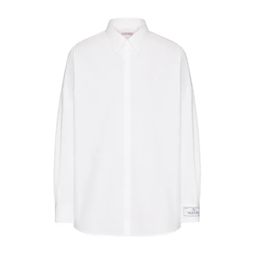 Valentino , Valentino Garavani Shirts White ,White male, Sizes: