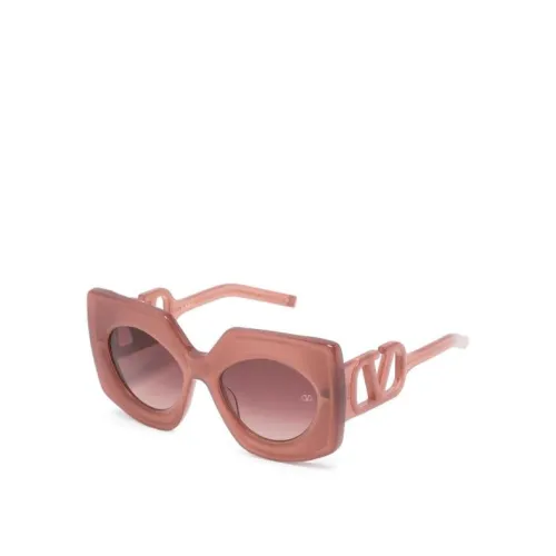 Valentino , Vls127 B Sunglasses ,Pink female, Sizes: ONE