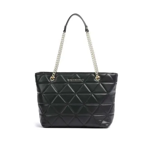 Valentino Womens Black Carnaby Shopping Bag