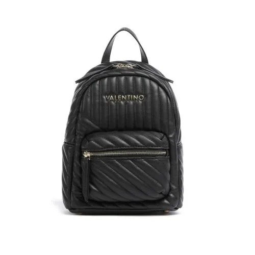 Valentino Womens Black Laax Re Branded Backpack
