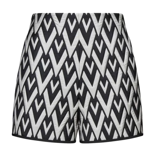 Valentino , Womens Clothing Shorts Black Ss23 ,Black female, Sizes:
