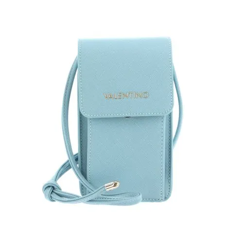 Valentino Womens Pastel Blue Crossy Mobile Phone Case