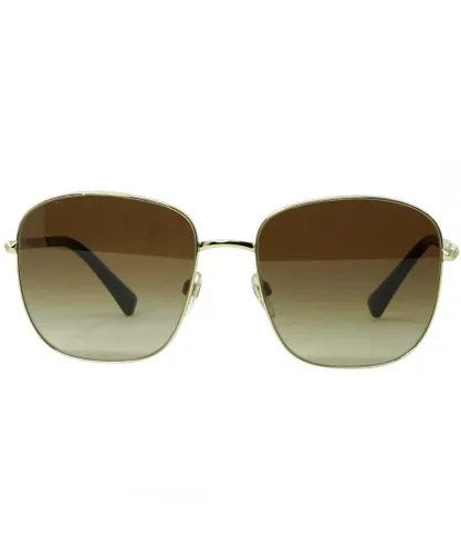 Valentino Womens VA2046 306713 Gold Sunglasses - One