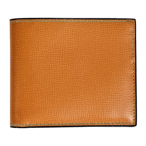 Valextra , Classic Leather Wallet ,Brown male, Sizes: ONE SIZE