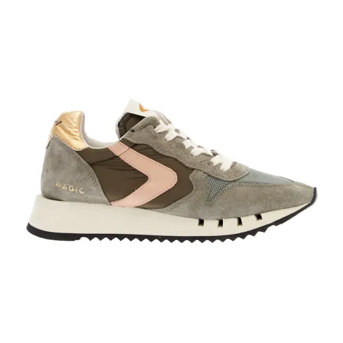 Valsport 1920 , Grey Pink Gold Sneakers for Women ,Gray female, Sizes:
