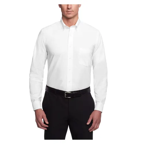 Van Heusen Men's Dress Shirt Oxford Solid Regular Fit