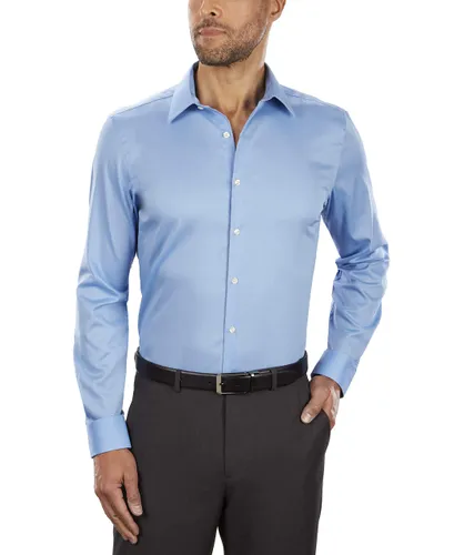 Van Heusen Men's Shirt Slim fit Flex Collar Stretch Solid