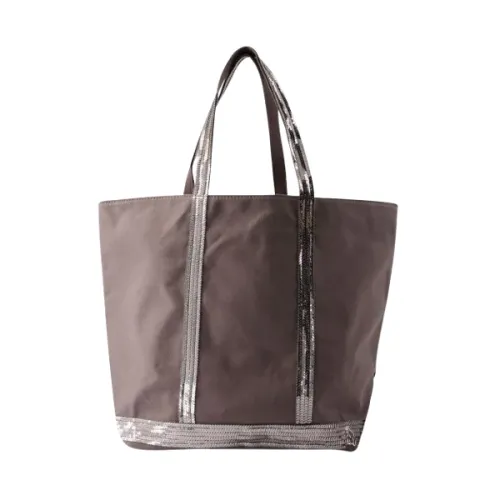 Vanessa Bruno , Cotton handbags ,Gray female, Sizes: ONE SIZE
