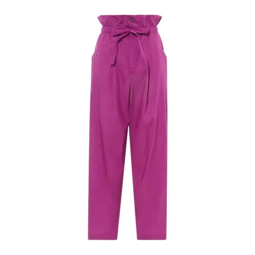 Vanessa Bruno , Cropped Trousers ,Purple female, Sizes: ONE