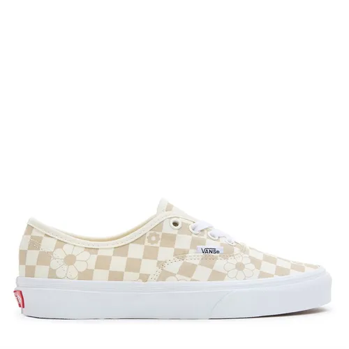 Vans Authentic Checkerboard Trainers Marshmallow