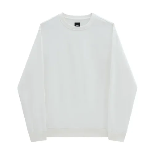 Vans , Basic Crew Fleece Sweatshirt ,White male, Sizes: