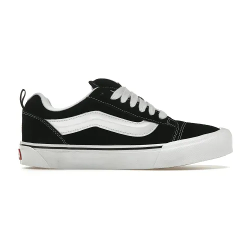 Vans , Black and White Striped Sneakers ,Black male, Sizes: 4 1/2 UK, 2 UK, 5 UK, 9 UK, 2 1/2 UK, 6 1/2 UK, 3 UK, 12 UK, 1 UK, 8 1/2 UK, 7 UK, 4 UK, 1