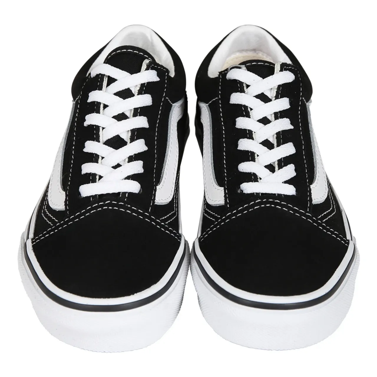 Vans , Black Leather and Textile Sneakers ,Black unisex, Sizes: