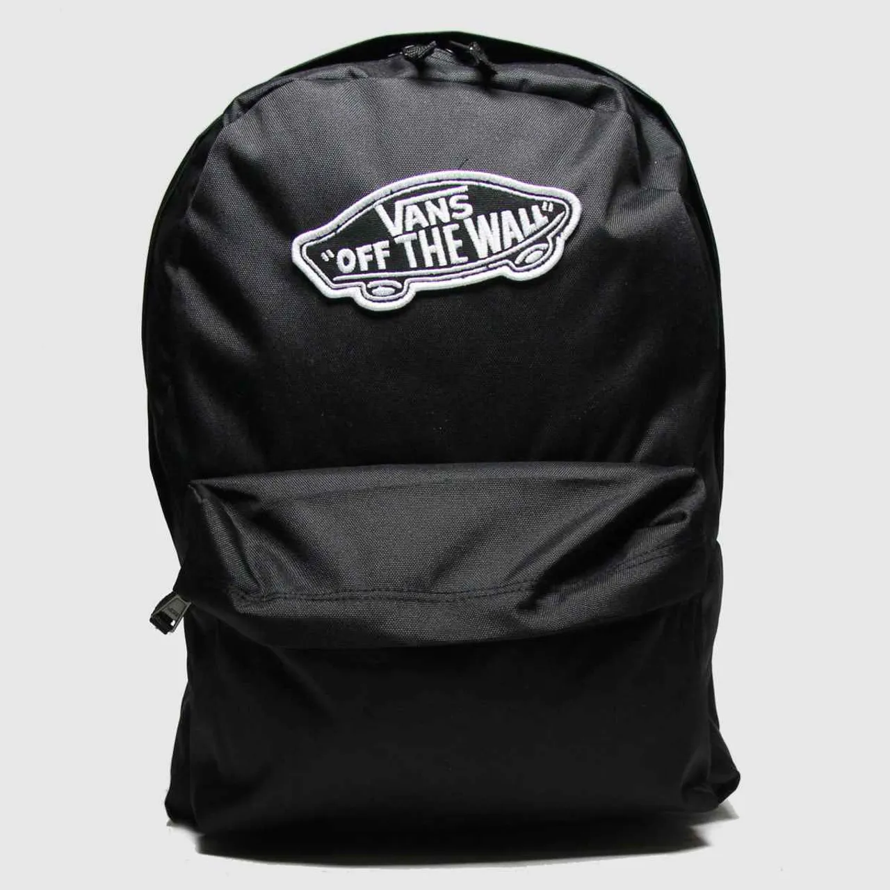 Vans Black & White Realm Backpack, Size: One Size