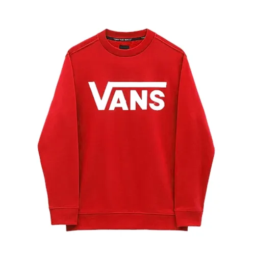 Vans Boys Classic Sweatshirt - True Red & White