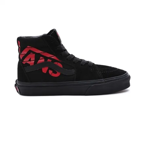 Vans Boys SK8-Hi  Shoes - Black & Red