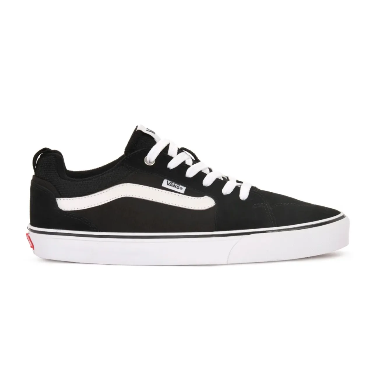 Vans , Breathable Low Top Sneaker with Padded Ankle ,Black male, Sizes: