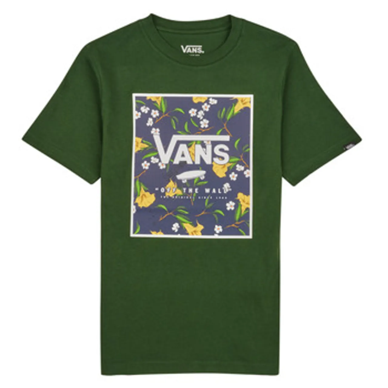Vans  BY PRINT BOX BOYS  boys's Children's T shirt in Green
