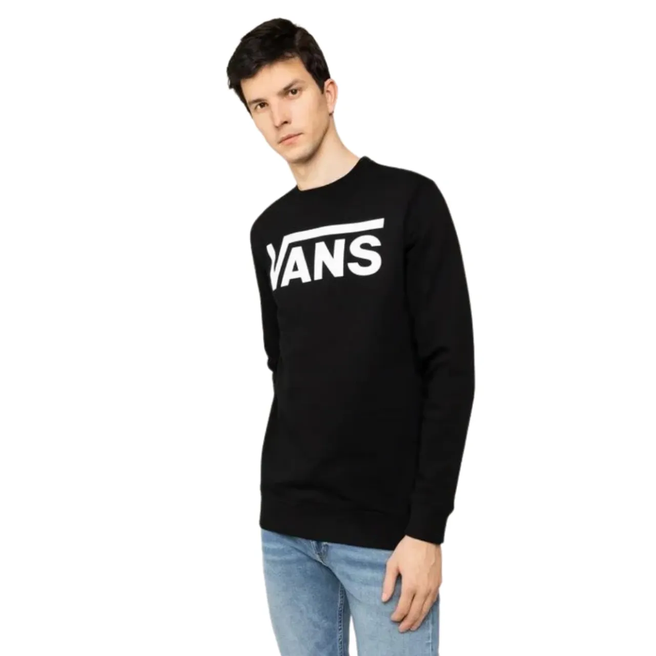 Vans , Classic Crew Sweatshirt ,Black male, Sizes: