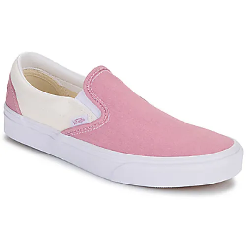 Vans  Classic Slip-On JOYFUL DENIM LIGHT PINK  women's Slip-ons (Shoes) in Pink
