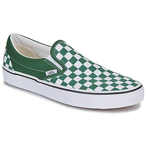 Vans  CLASSIC SLIP-ON  men's Slip-ons (Shoes) in Green