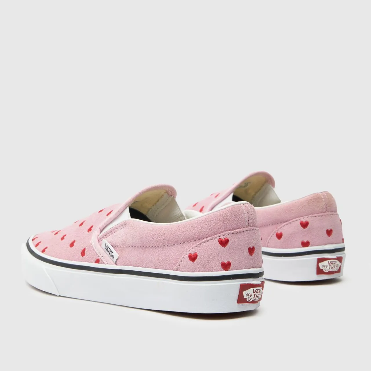 Vans Classic Slip On Trainers In Pink