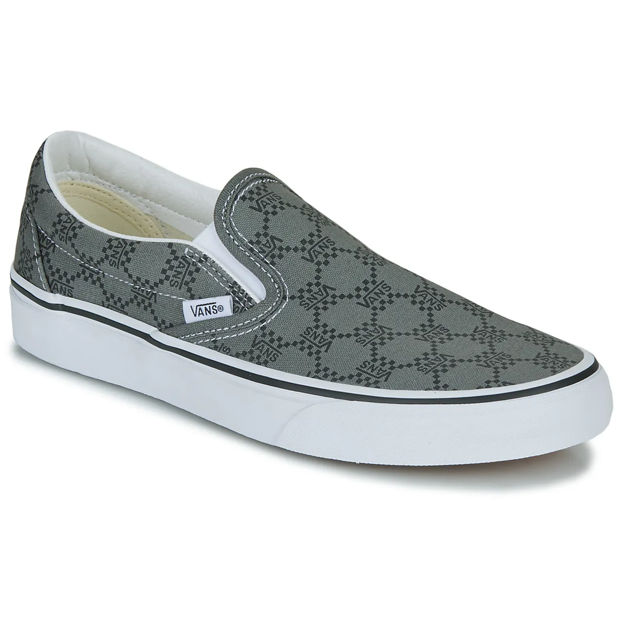 Vans  CLASSIC SLIP-ON  women's Slip-ons (Shoes) in Grey