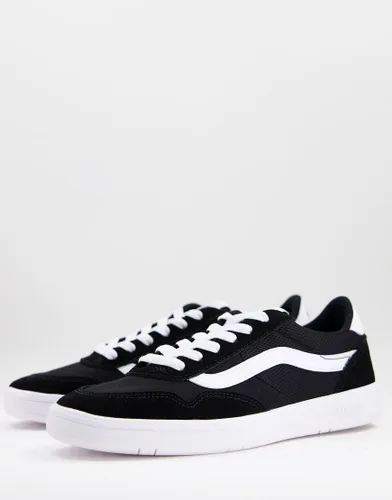 Vans Cruze trainers in black and white