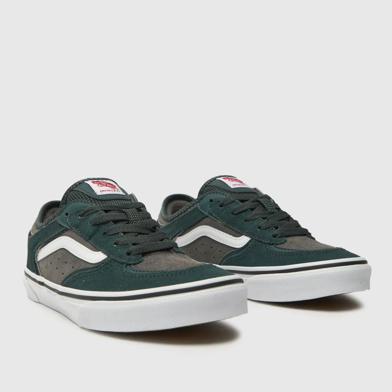 Vans Dark Green Rowley Classic Youth Trainers
