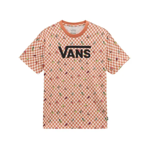 Vans , Fruit Checkerboard T-Shirt ,Multicolor female, Sizes: