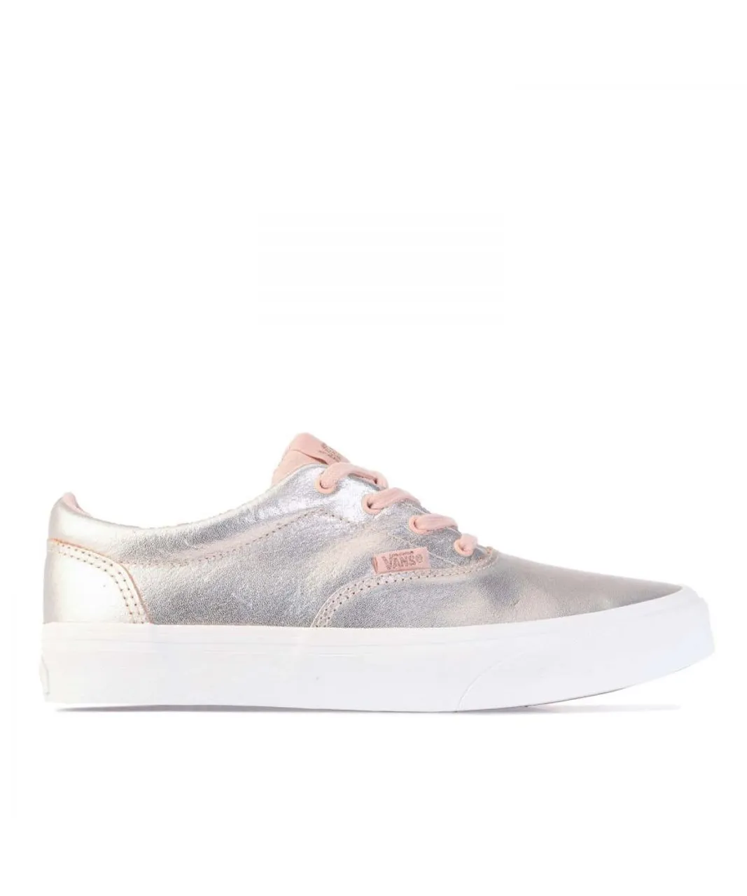 Vans Girls Girl's Junior Doheny Trainers in Rose Gold Canvas