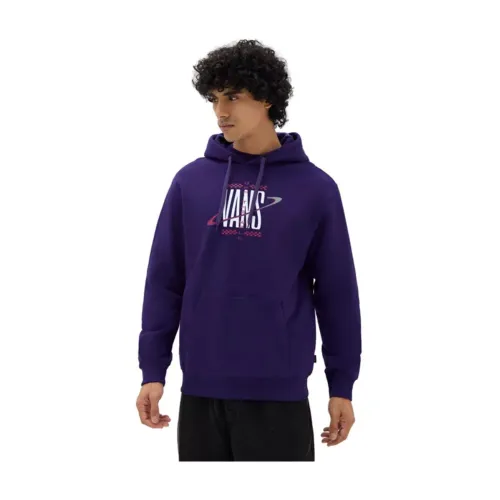 Vans , Hoodie Sweatshirt ,Purple male, Sizes: