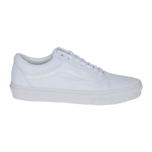 Vans , Lightweight White Gym Shoes ,White male, Sizes: 8 1/2 UK, 10 UK, 4 1/2 UK, 5 UK, 9 UK, 6 UK, 2 1/2 UK, 7 UK, 6 1/2 UK, 12 UK, 3 UK, 10 1/2 UK