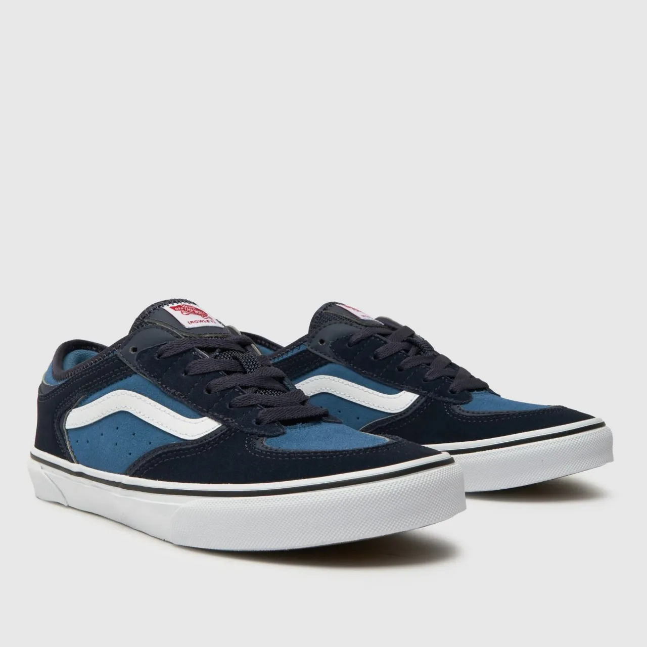 Vans Navy & White Rowley Classic Boys Youth Trainers