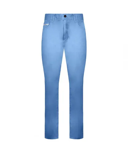 Vans Off The Wall V46 Low Waist Straight Leg Mens Blue Trousers