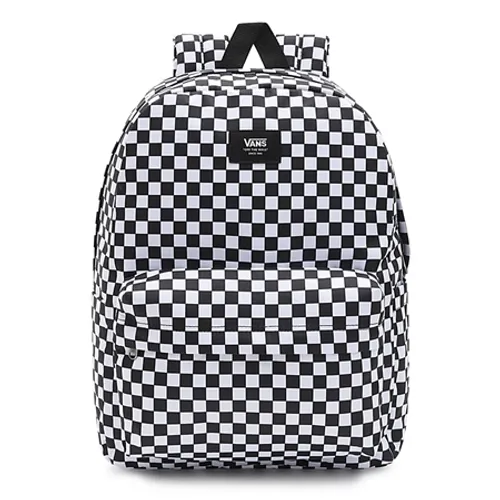 Vans Old Skool Check 22L Backpack - Black & White