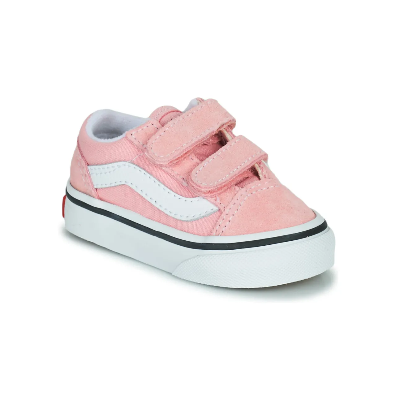 Vans  OLD SKOOL  girls's Children's Shoes (Trainers) in Pink