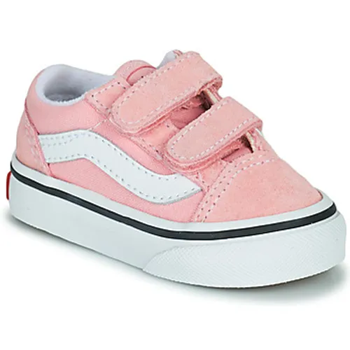 Vans  OLD SKOOL  girls's Children's Shoes (Trainers) in Pink