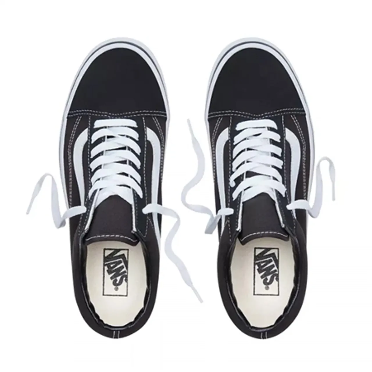 Vans Old Skool Mens Shoes - Black & White - UK 7 (EU 40.5)